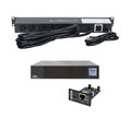Lowell UPS System, 2000VA, 8 Outlets, DIN Rail/Tower, Out: 120V AC , In:120V AC UPS8-2000-IPCD
